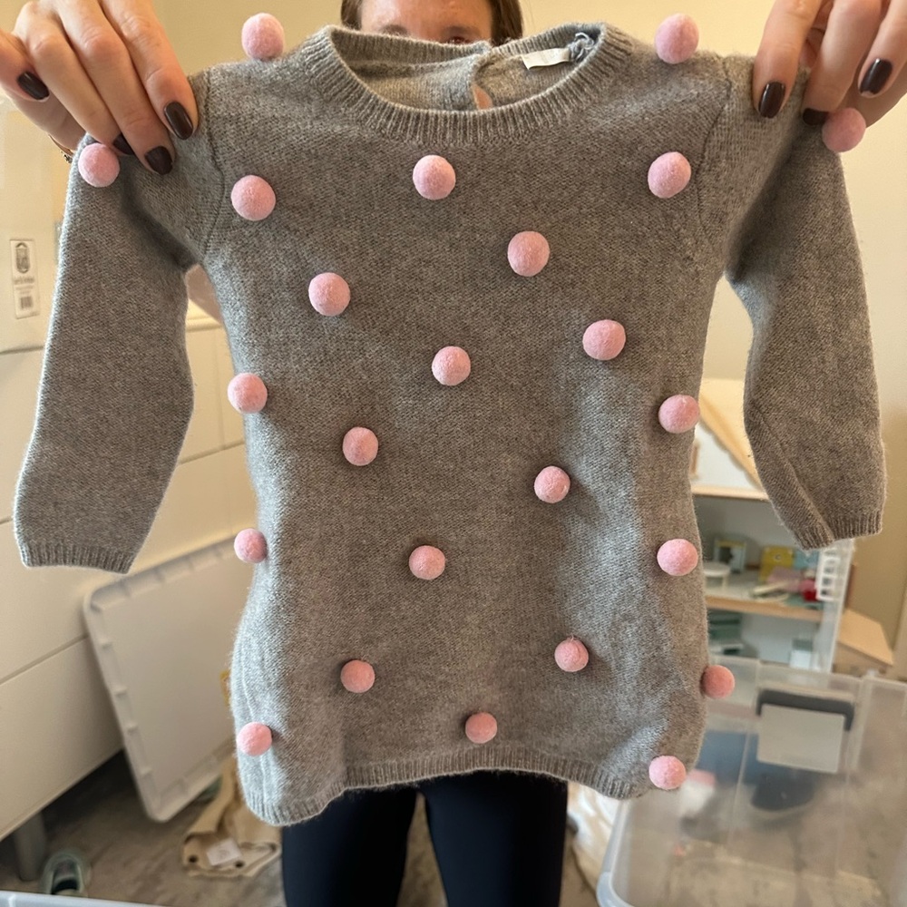 Il Gufo Merino Wool Sweater Dress 18 month